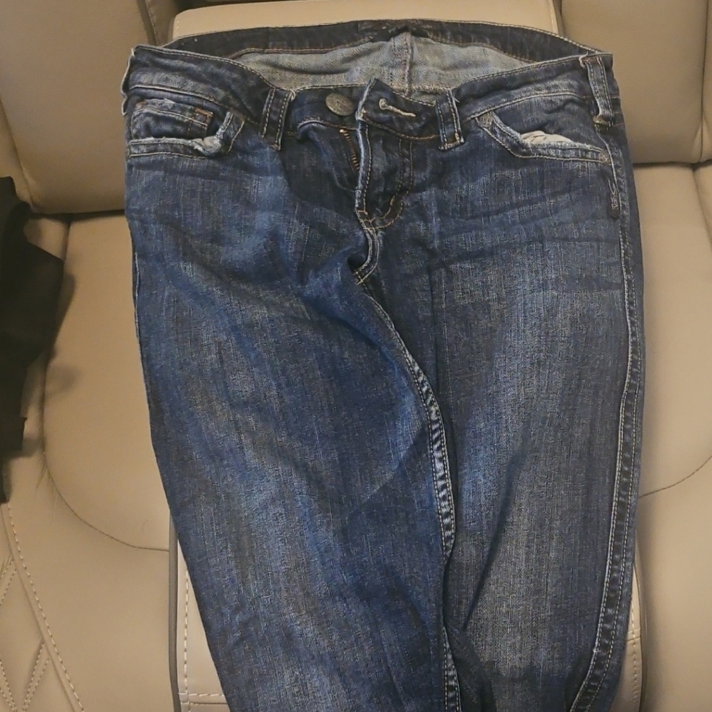 Silver Jeans Dark Blue Denim